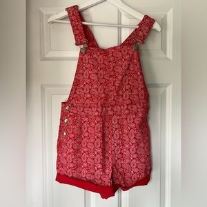 BDG Urban Outfitters Denim Overall Shorts